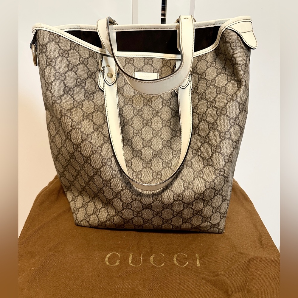 Gucci Monogram Tote Bag